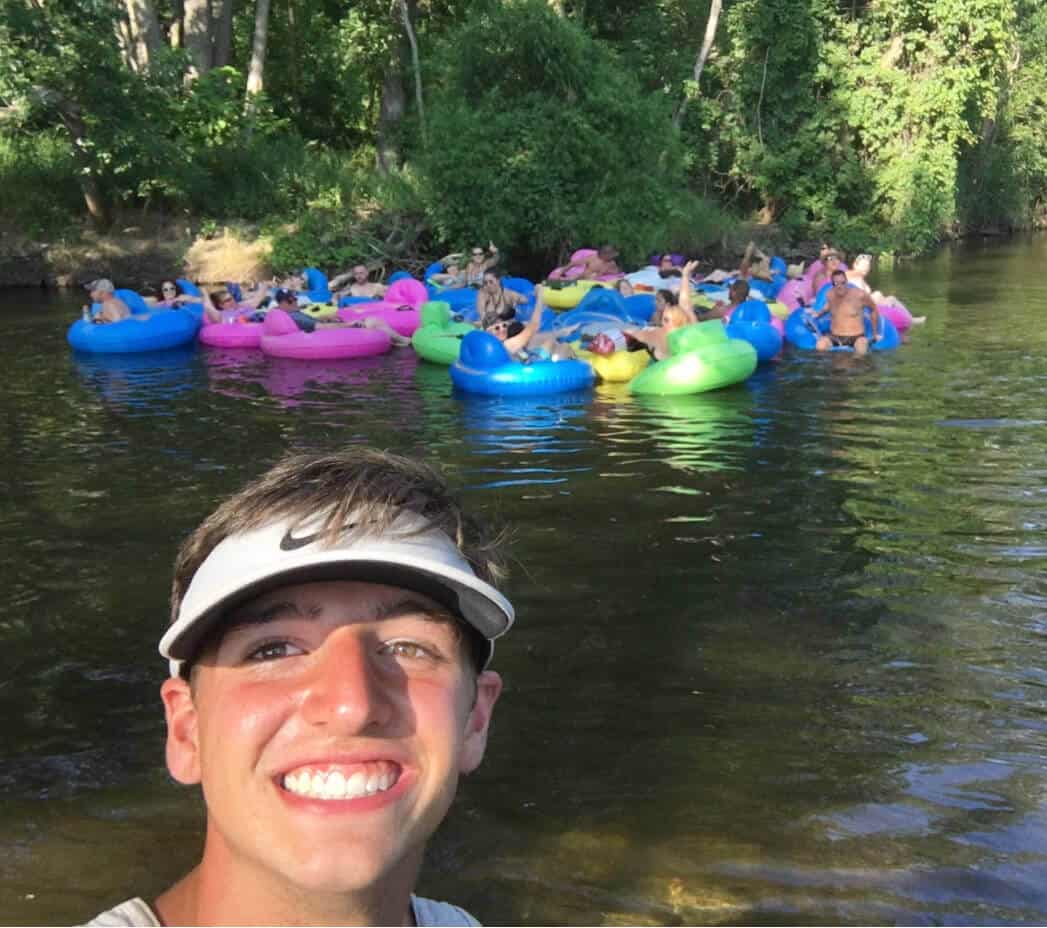 Family Tube Party in Hastings, MI