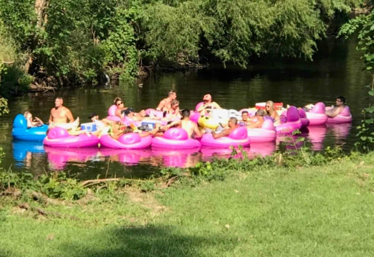 Tube Group Cruise on Thornapple - Hastings